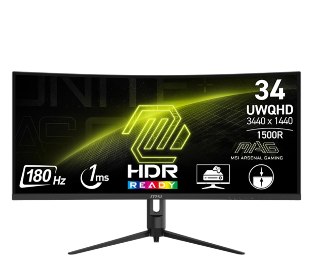 MSI MAG 342CQR E2 - 1271850 - zdjęcie 3